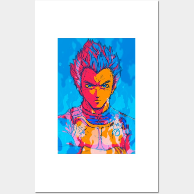 The Prince - Vegeta Wall Art by svenpham